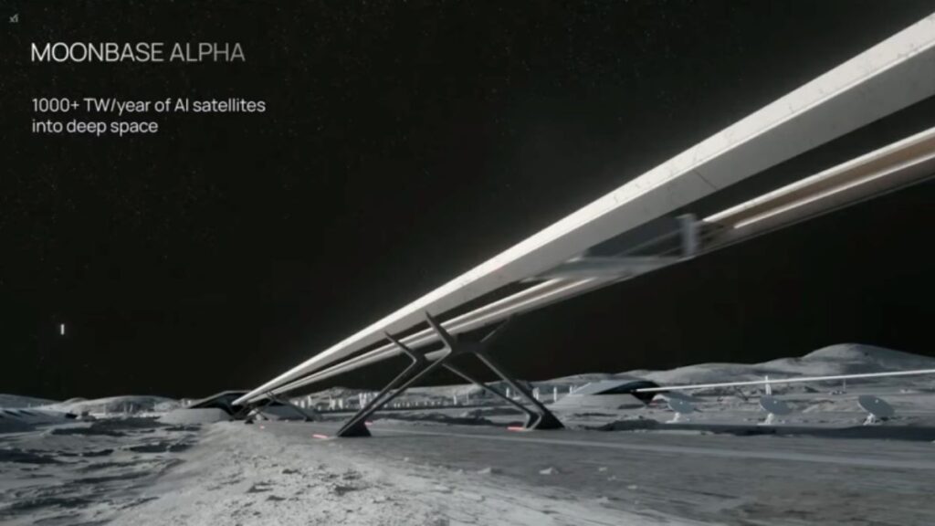 La Innovadora Perspectiva de Musk para SpaceX y xAI: El Proyecto Base Lunar Alpha - Image 01 (February 13, 2026)