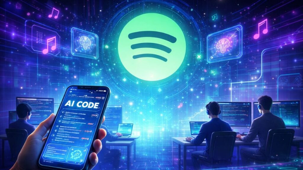 Spotify Anuncia que sus Programadores no han Escrito Código Desde Diciembre Debido a la IA - Image 01 (February 13, 2026)